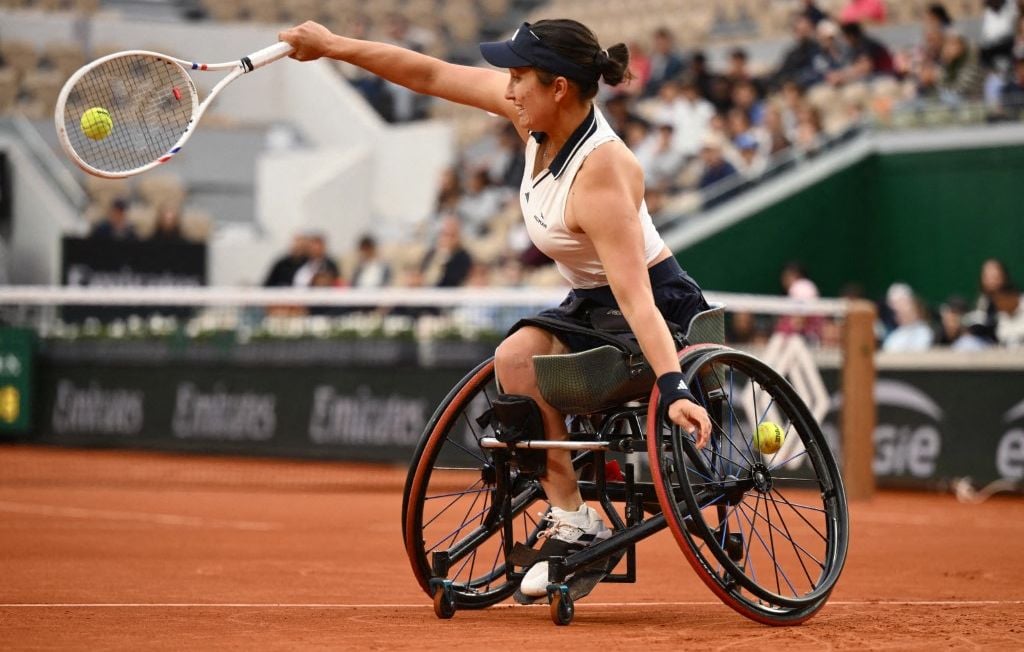 Ksénia Chasteau no pudo hacer nada contra la CABRA del tenis en silla de ruedas… Los seguidores polacos en todas partes Ksénia Chasteau no pudo hacer nada contra la CABRA del tenis en silla de ruedas… Los seguidores polacos en todas partes